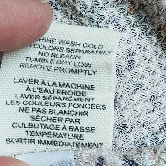 Free People Floral Button Cuff Thermal Blouse Womens Small Y2k Fairy Romantic - Picture 6 of 10